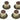 MAHLE LS VALVE STEM SEALS EXHAUST SET-8
