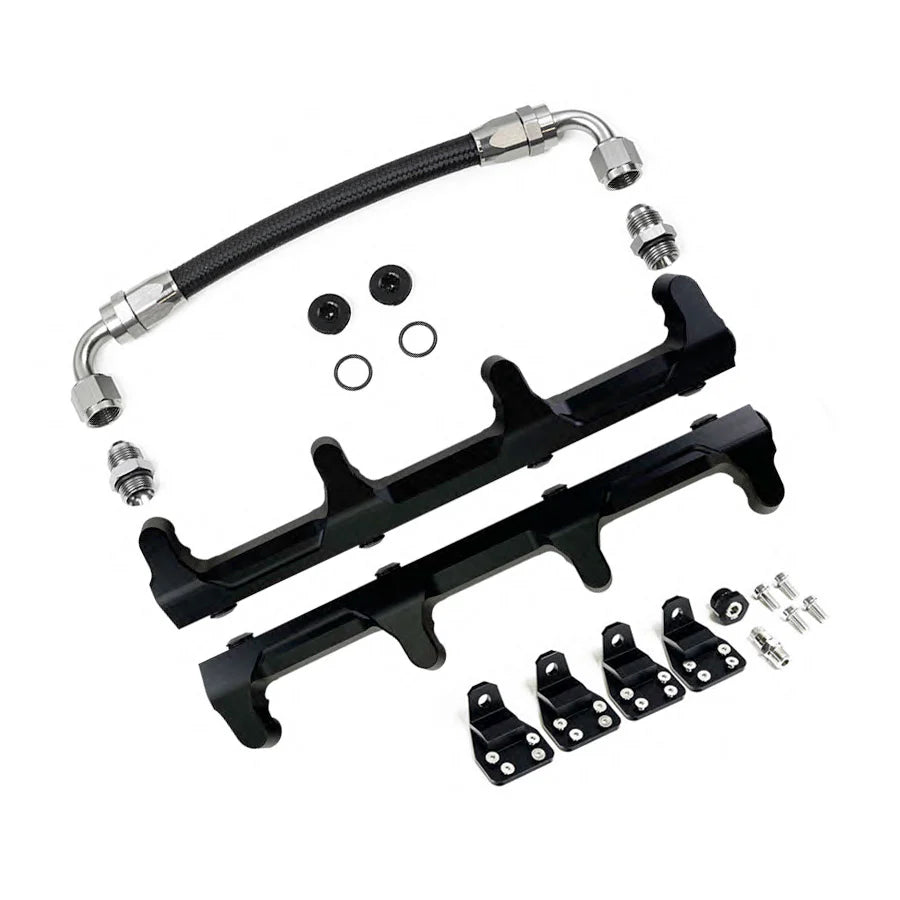 Ls9 Fuel Rails FUEL RAILS, LSA, LS9 INCLUDES CROSSOVER (PAIR), 7-205 | DeatschWerks ...