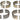 MAHLE CLEVITE P-SERIES LS CONROD BEARINGS LS1,LS2,LS3  [MAHLE]  CB663P8