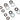 MAHLE COOLANT AIR BLEED GASKET SET, LS1  [MAHLE]  